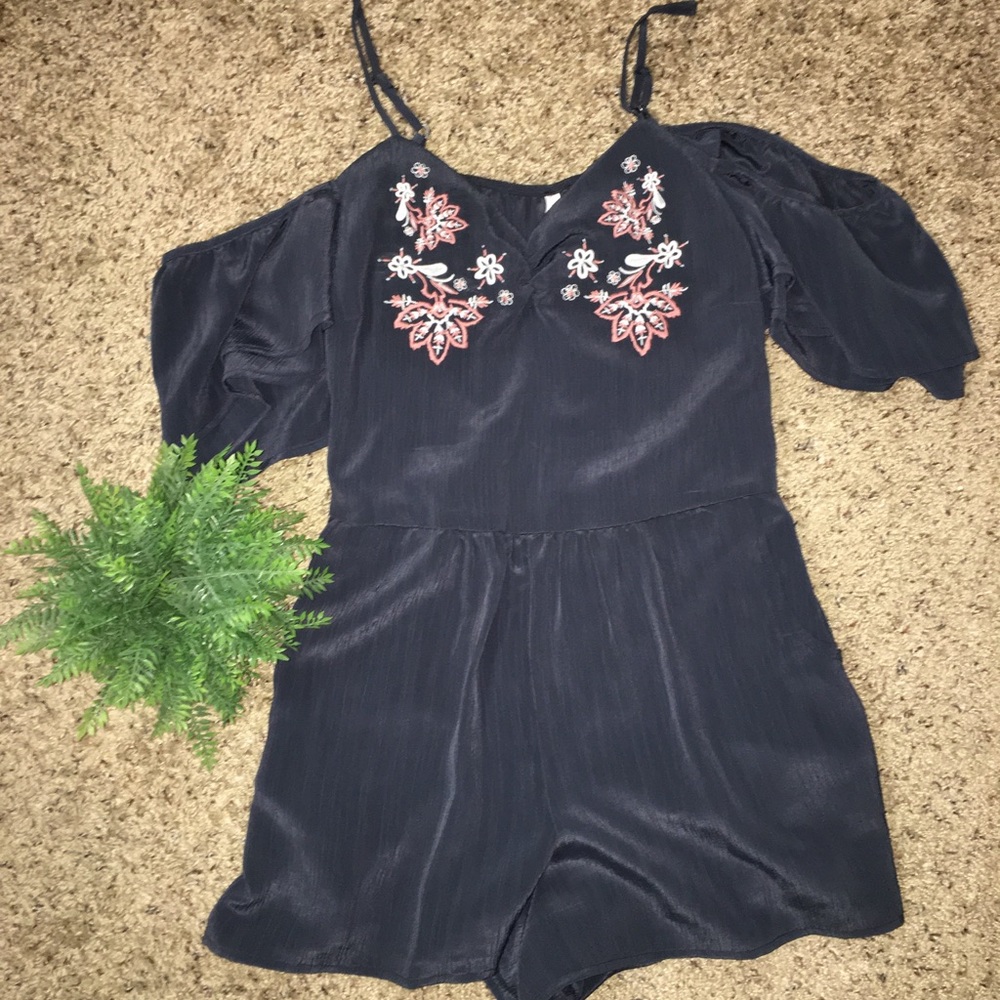 Off the shoulder romper